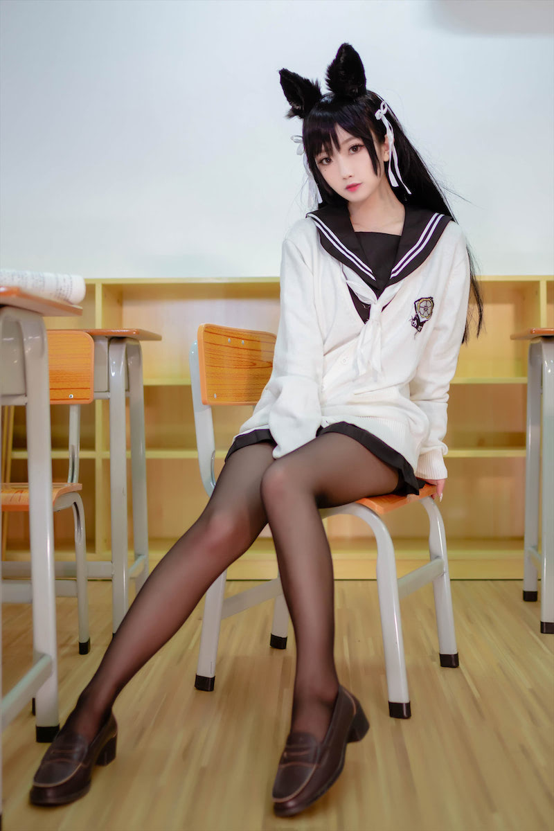 鬼畜瑶在不在w高中JK制服22图插图1