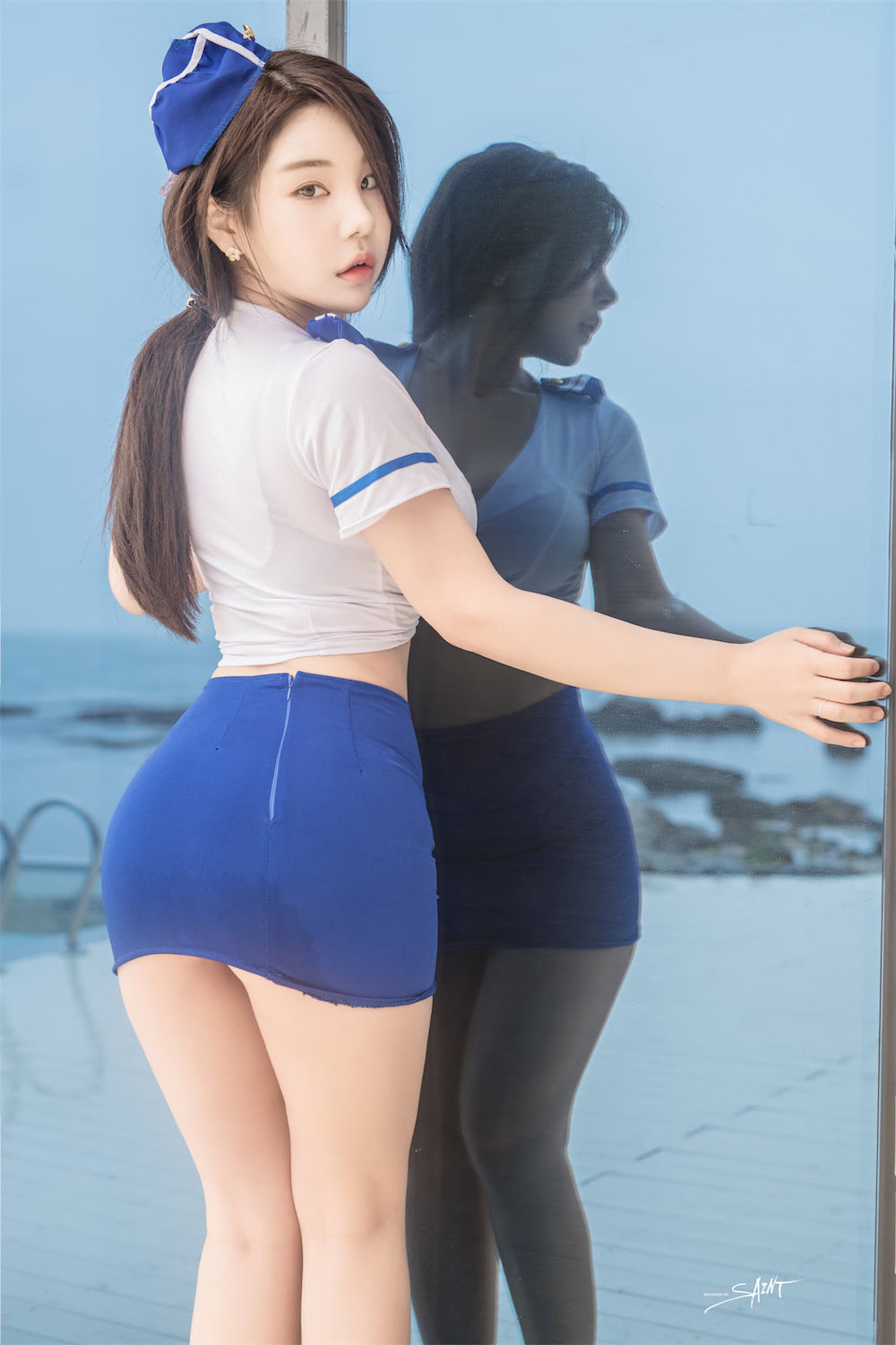 Zzyuri쮸리海蓝姐姐60图插图3